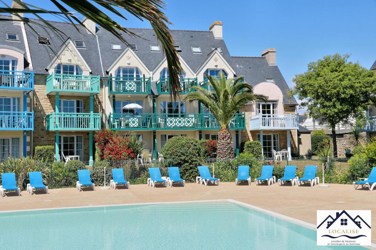 Localise Au Guilvinec - A15 - Vue Sur La Mer La Piscine Et Le Jardin - Tout A Pied, Plages, Port, Centre, Commerces, Marche - Wifi Inclus - Animaux Bienvenus - Linge De Lit Inclus מראה חיצוני תמונה
