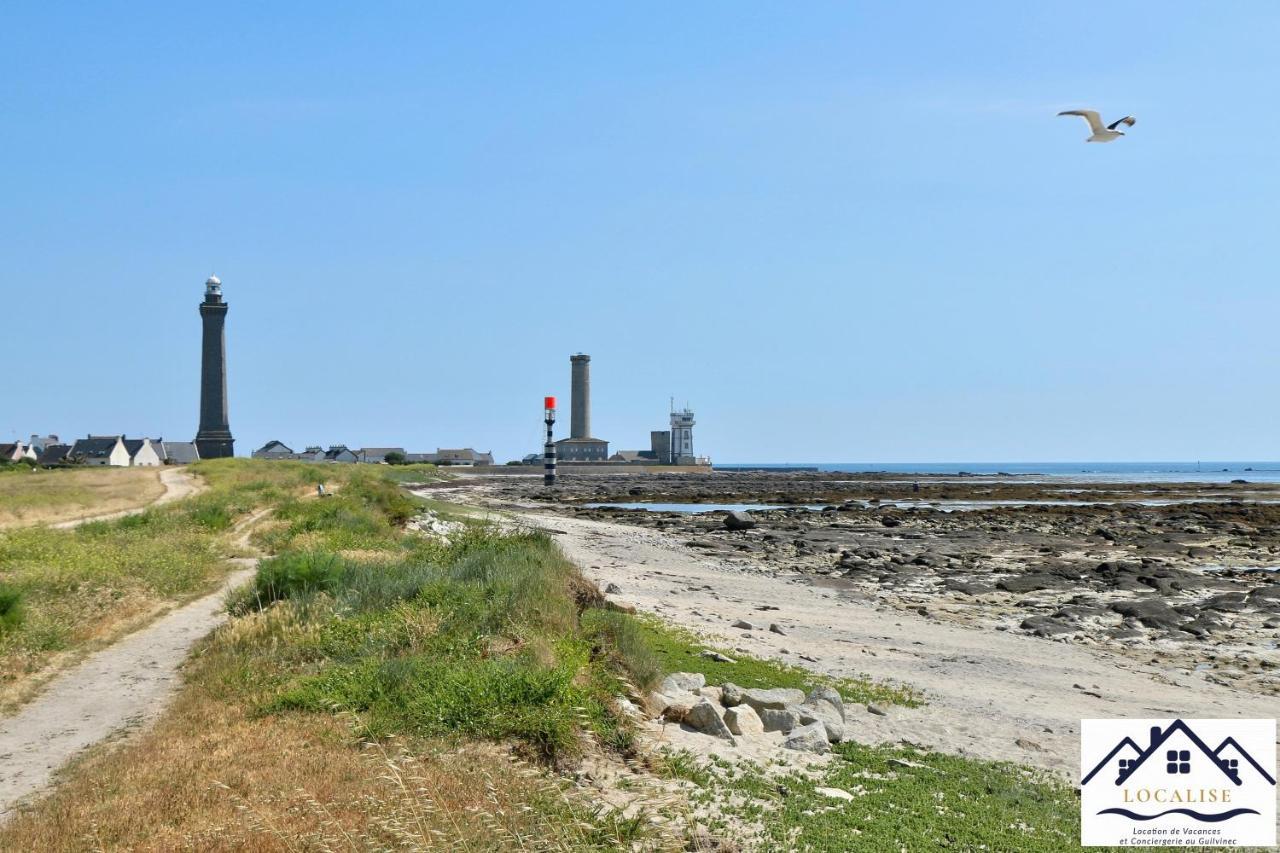 Localise Au Guilvinec - A15 - Vue Sur La Mer La Piscine Et Le Jardin - Tout A Pied, Plages, Port, Centre, Commerces, Marche - Wifi Inclus - Animaux Bienvenus - Linge De Lit Inclus מראה חיצוני תמונה