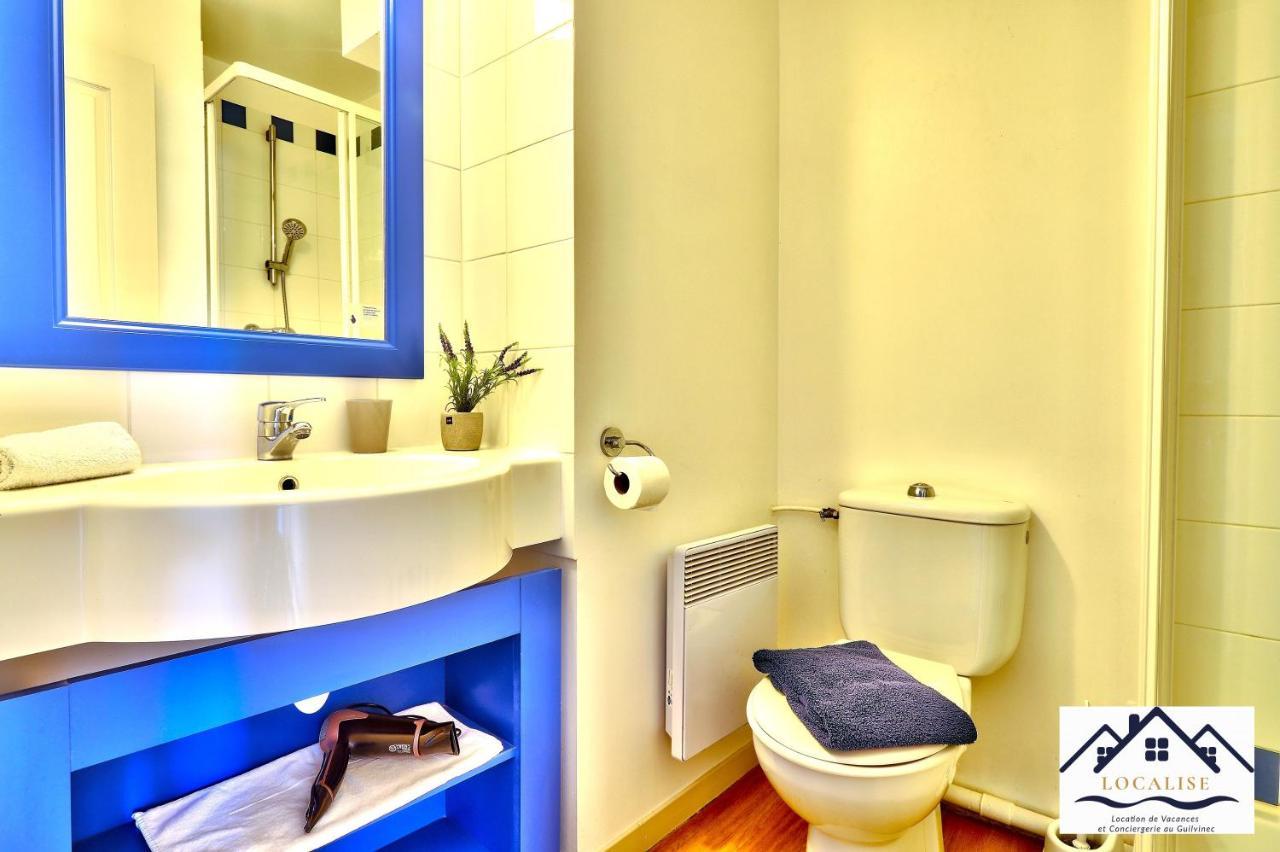 Localise Au Guilvinec - A15 - Vue Sur La Mer La Piscine Et Le Jardin - Tout A Pied, Plages, Port, Centre, Commerces, Marche - Wifi Inclus - Animaux Bienvenus - Linge De Lit Inclus מראה חיצוני תמונה