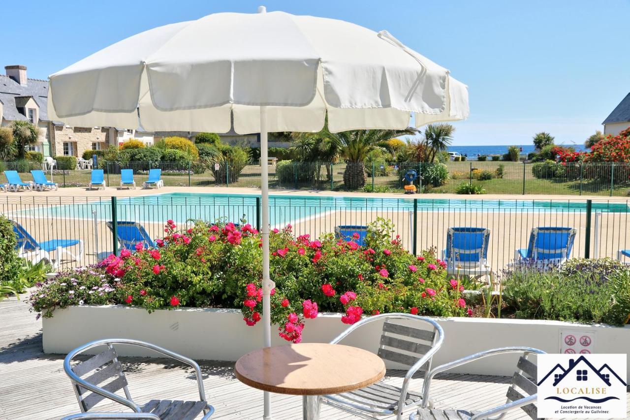 Localise Au Guilvinec - A15 - Vue Sur La Mer La Piscine Et Le Jardin - Tout A Pied, Plages, Port, Centre, Commerces, Marche - Wifi Inclus - Animaux Bienvenus - Linge De Lit Inclus מראה חיצוני תמונה